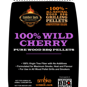 100% Wild Cherry Wood Pellets